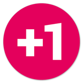 Plus one icon