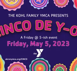 CINCO DE Y-O invitation