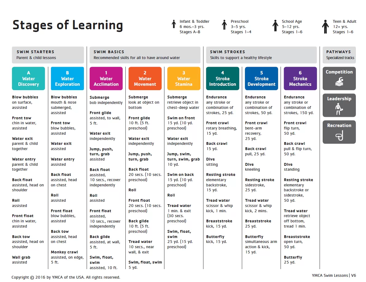 YSL Stages of Leaning