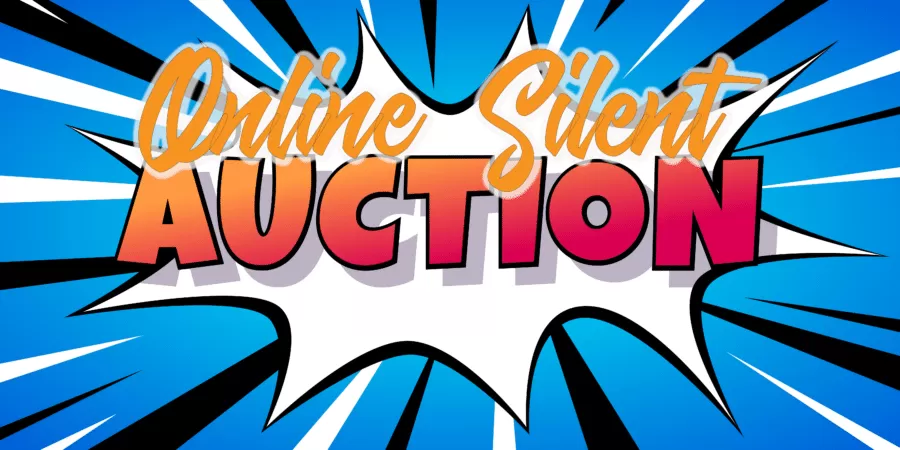 Comic Book style for Online silent Auction