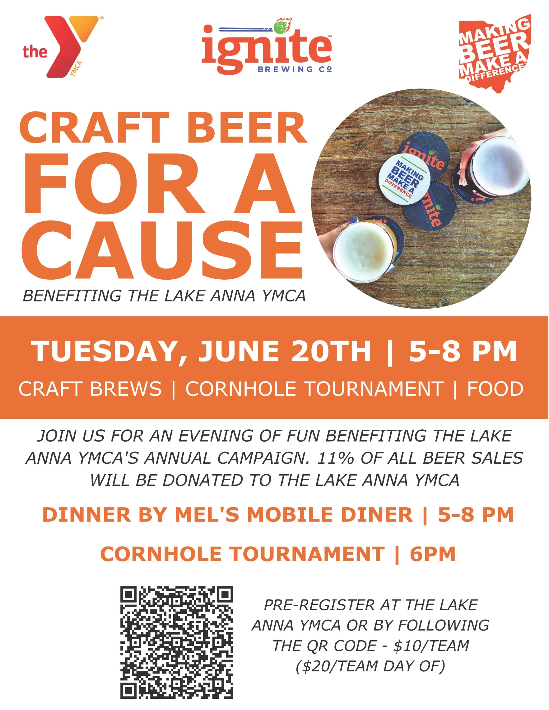 Craft Beer for a Cause Fyler