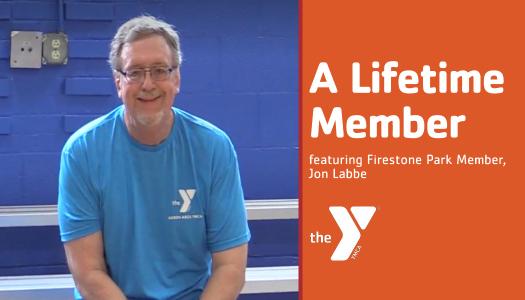 Jon Labbe at the Firestone Park YMCA